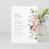 Modern Roze Vrijgezellenfeest Kaart (Staand voorkant)