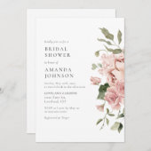 Modern Roze Vrijgezellenfeest Kaart (Voorkant / Achterkant)