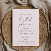 Modern roze Vrijgezellenfeest Kaart