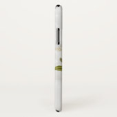 Modern Roze Waterverf Bloemboeket Monogram Case-Mate iPhone Case (Achterkant / rechts)