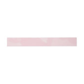 Modern Roze Waterverf Bruiloft Belly Band Uitnodigingen Wikkel (Vlak)