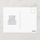 Modern roze Waterverf Floral Bouquet bedankt Briefkaart (Achterkant)