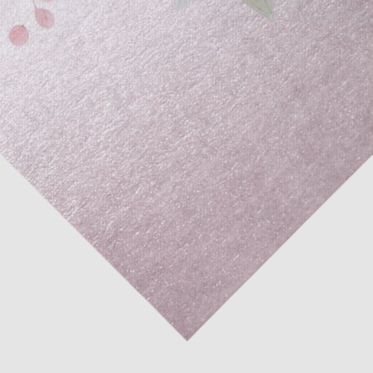 Modern roze wit bloemweefselpapier tissuepapier (Detail)
