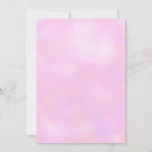 Modern Roze Ze is Scooped up vrijgezellenfeest Kaart (Achterkant)