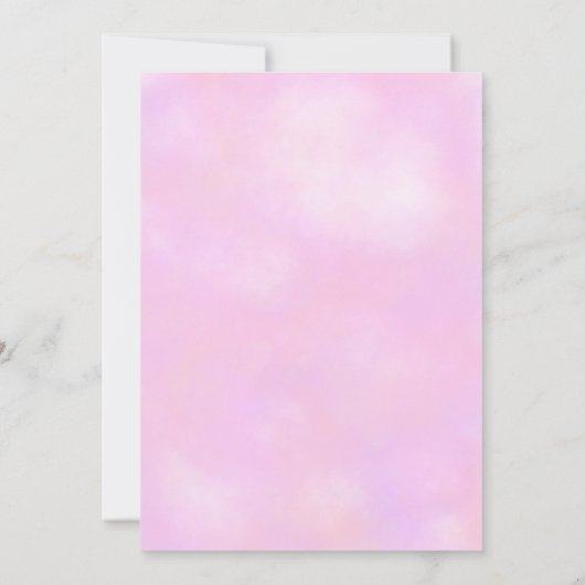 Modern Roze Ze is Scooped up vrijgezellenfeest Kaart (Achterkant)