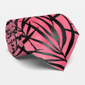 Modern roze zwarte-olieraplantaarn stijlvol stropdas (Opgerold)