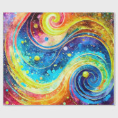 MODERN RUIMTEONTWERP CADEAUPAPIER (Vlak)