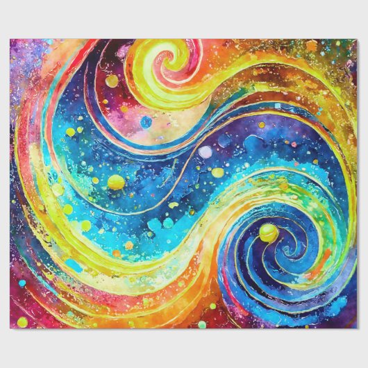 MODERN RUIMTEONTWERP CADEAUPAPIER (Vlak)