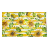 Modern Rust Leaf Pillowcases – Autumn colourful Kussensloop (Achterkant-Links)