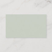 Modern Rustic, Black en Sage, online RSVP Informatiekaartje (Achterkant)