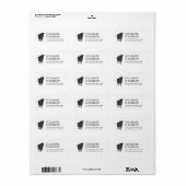 Modern Rustic Country Farmhouse Weddenschap Etiket (Full Sheet)