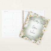 Modern Rustic Daisy Wedding Planner (Display)