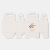 Modern Rustic Fall Boho Flower Wedding  Bedankdoosjes (Ongevouwen)