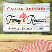 Modern Rustic Family Reunion Spandoek