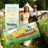 Modern Rustic Festival Wedfest Weddenschap