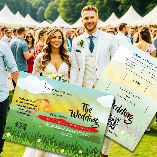 Modern Rustic Festival Wedfest Weddenschap