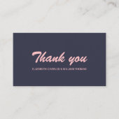 Modern & Rustic Mountain Forest Hartelijk dank Informatiekaartje (Voorkant)