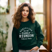 Modern Rustic Personalized Family Reunion T-shirt