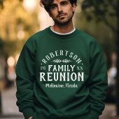 Modern Rustic Personalized Family Reunion T-shirt
