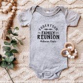 Modern Rustic Personalized Family Reunion T-shirt