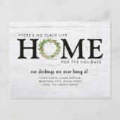 Modern Rustic We zijn verhuisd naar huis voor Fees Aankondigingskaart (Voorkant)