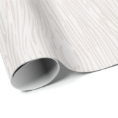 Modern Rustic Woodgrain Wrapping Paper Cadeaupapier (Rol Hoek)