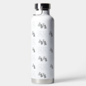 Modern rustiek Beer Waterfles (Rechts)