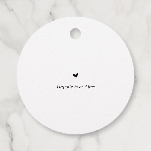 Modern rustiek, bruiloft dank u geschenken, bedankjes labels (Achterkant)