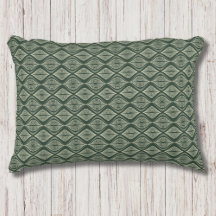 Modern rustiek groen geometrisch patroon
