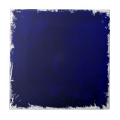 Modern rustiek strand kust Ocean Blue Tegeltje (Voorkant)