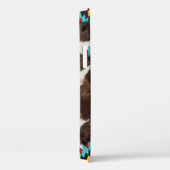 Modern rustiek Western Koeienhuid Patroonnaam Case-Mate iPhone Case (Achterkant / Rechts)