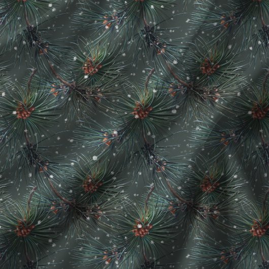 Modern rustiek winterpijnpatroon fleece deken