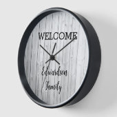 Modern rustige welkomstnaam grijze riem (Hoek)