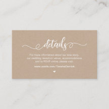 Modern Rustisch Boerderij, wit, kraft, bruiloft - 