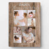 Modern | Rustisch hout | Fotocollage Fotoplaat (voorkant)