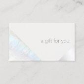 Modern Sa Beauon Salon Cadeaubon Kortingskaartje (Voorkant)