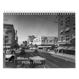 Modern Sacramento, 1920 - 1930 Kalender