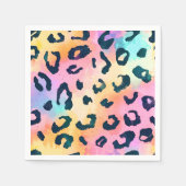 Modern Safari Oerwoud print Patroon Verjaardagsfee Servet (Voorkant)