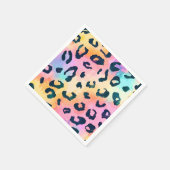 Modern Safari Oerwoud print Patroon Verjaardagsfee Servet (Hoek)