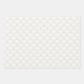Modern Sage 3 Pack Scallop Wave Diamond Inpakpapier Vel (Voorkant 2)