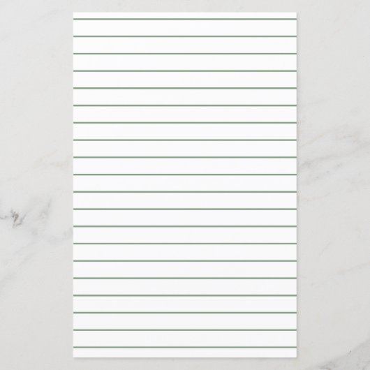 Modern Sage Baby shower Advies en Voorspellingen (Achterkant)