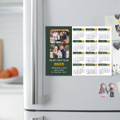 Modern Sage Green 2025 Kalender 2 Foto Magnetisch