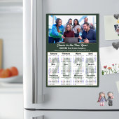 Modern Sage Green 2025 Kalender Zakelijk Magnetisc