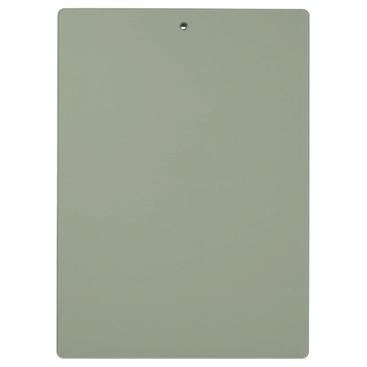 Modern Sage Green Business Office Name Custom   Klembord (Achterkant)