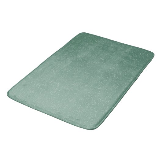 Modern Sage Green en White Bath Mat (Gekanteld)