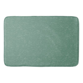Modern Sage Green en White Bath Mat