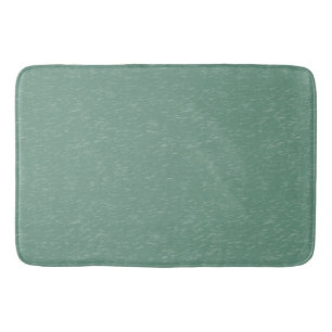 Modern Sage Green en White Bath Mat