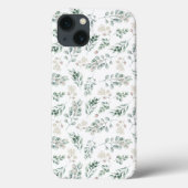Modern Sage Green Eucalyptus Case-Mate iPhone Case (Achterkant)