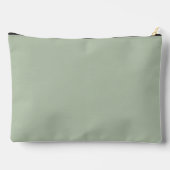 Modern Sage Green gepersonaliseerd monogram en naa Etui (Achterkant)