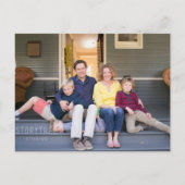 Modern Sage Green Plaid Vrolijk kerstfeest Briefkaart (Achterkant)